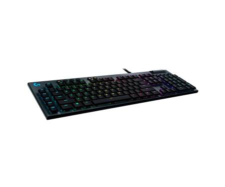 Клавиатура Logitech G815 Gaming Mechanical GL Linear RGB USB ENG Black (920-009008)