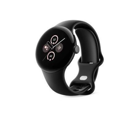 Смарт-часы Google Pixel Watch 2 LTE Matte Black Aluminum Case / Obsidian Active Band 1