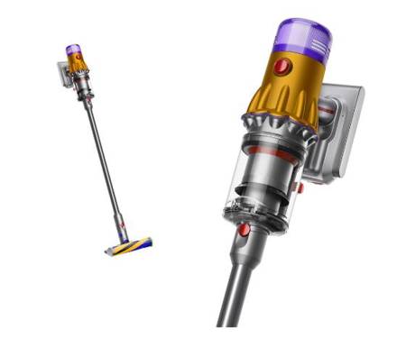 Пылесос Dyson V12 Detect Slim Yellow/Iron (405863-01)