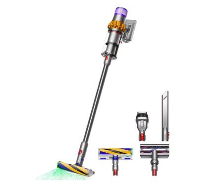 Пылесос Dyson V15 Detect Absolute 2023 Yellow/Nickel (446986-01)