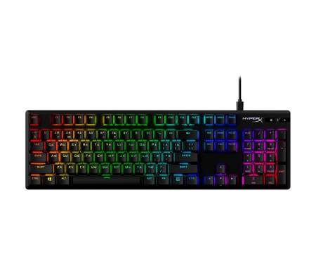 Клавиатура HyperX Alloy Origins PBT RGB Mechanical Red (639N3AA, 4P4F6AA#ABA)