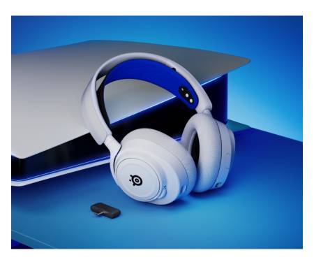 Наушники с микрофоном SteelSeries Arctis Nova 7P White (61561)