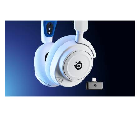 Наушники с микрофоном SteelSeries Arctis Nova 7P White (61561)