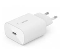 Зарядний пристрій Belkin Home Charger 25W Power PD PPS USB-C, white (WCA004VFWH)
