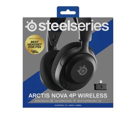 Наушники с микрофоном SteelSeries Arctis Nova 4P (61641)