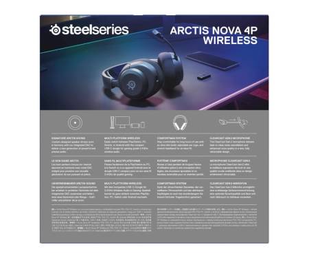 Наушники с микрофоном SteelSeries Arctis Nova 4P (61641)