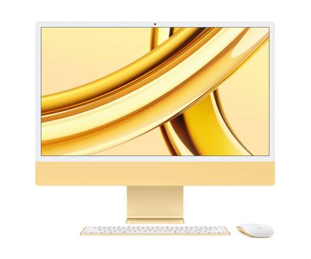 Моноблок Apple iMac 24 M3 10GPU 8/512GB Yellow (Z19G0000Z) 1