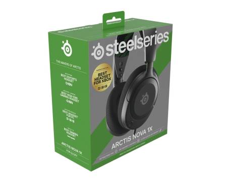 Навушники з мікрофоном SteelSeries Arctis Nova 1X Black (61616)