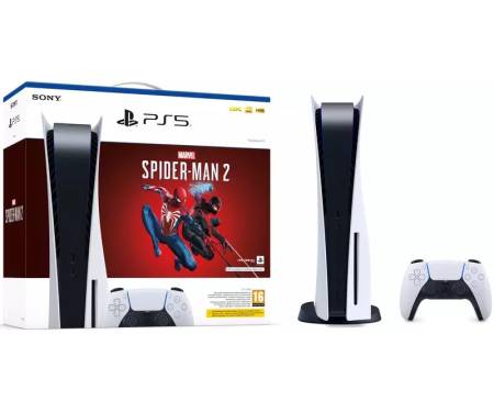 Игровая приставка Sony PlayStation 5 825GB Marvel’s Spider-Man 2 Bundle (1000039695) 1