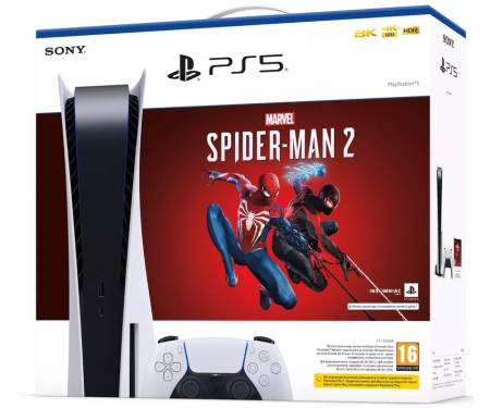 Игровая приставка Sony PlayStation 5 825GB Marvel’s Spider-Man 2 Bundle (1000039695) 2