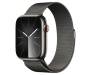 Apple Watch Series 9 GPS + Cellular 41mm Graphite S. Steel Case w. Graphite Milanese Loop (MRJA3) 1