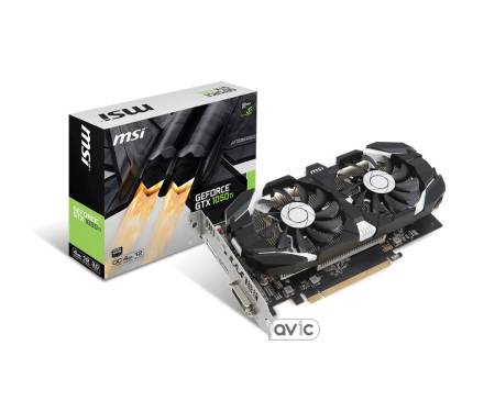 MSI GeForce GTX 1050 TI 4GT OC