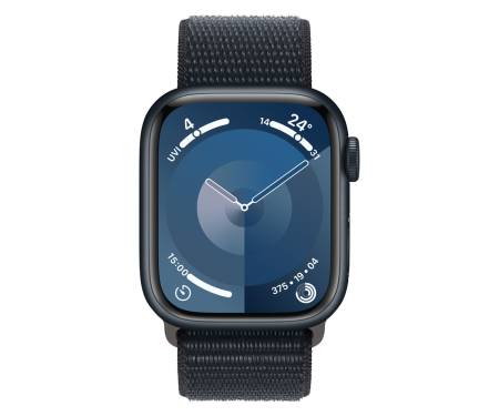 Apple Watch Series 9 GPS + Cellular 41mm Midnight Alu. Case w. Midnight Sport Loop (MRHU3) 2