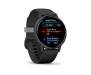 Смарт-часы Garmin vivoactive 5 Slate Aluminum Bezel with Black Case and Silicone Band (010-02862-10)