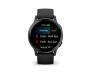 Смарт-часы Garmin vivoactive 5 Slate Aluminum Bezel with Black Case and Silicone Band (010-02862-10)