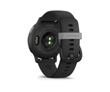 Смарт-часы Garmin vivoactive 5 Slate Aluminum Bezel with Black Case and Silicone Band (010-02862-10)