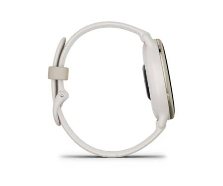 Смарт-годинник Garmin vivoactive 5 Cream Gold Aluminum Bezel with Ivory Case and Silicone Band (010-02862-11)