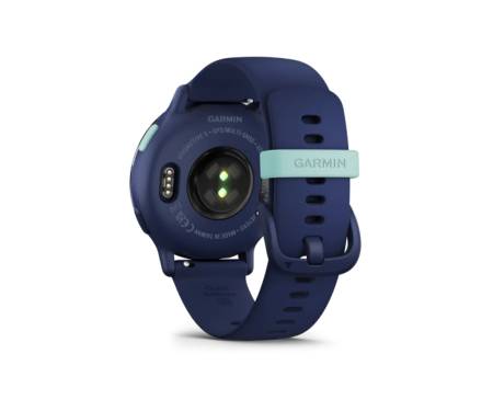 Смарт-годинник Garmin vivoactive 5 Металевий Navy Aluminum Bezel with Navy Case and Silicone Band (010-02862-12)