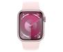 Apple Watch Series 9 GPS + Cellular 41mm Pink Alu. Case w. Light Pink Sport Band - S/M (MRHY3) 2