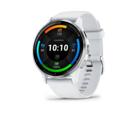 Смарт-часы Garmin Venu 3 Slate S. Steel Bezel w. Black Case and S. Band (010-02784-00)