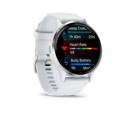 Смарт-часы Garmin Venu 3 Slate S. Steel Bezel w. Black Case and S. Band (010-02784-00)