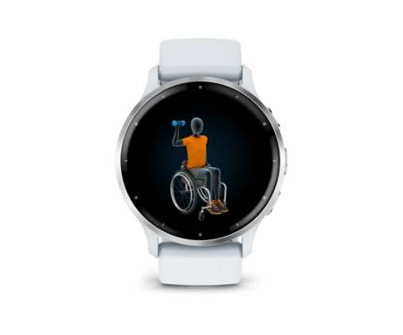 Смарт-часы Garmin Venu 3 Slate S. Steel Bezel w. Black Case and S. Band (010-02784-00)