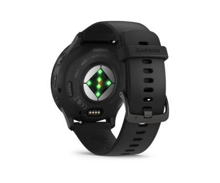 Смарт-часы Garmin Venu 3 Slate S. Steel Bezel w. Black Case and S. Band (010-02784-01)