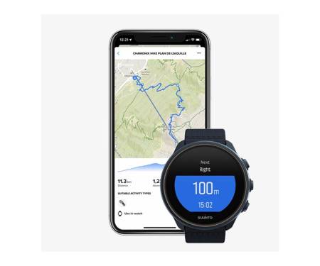 Спортивные часы Suunto 9 Baro Granite Blue Titanium (SS050565000)