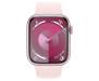 Apple Watch Series 9 GPS + Cellular 45mm Pink Alu. Case w. Light Pink Sport Band - S/M (MRMK3) 2