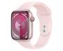 Apple Watch Series 9 GPS + Cellular 45mm Pink Alu. Case w. Light Pink Sport Band - S/M (MRMK3) 1