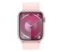 Apple Watch Series 9 GPS + Cellular 45mm Pink Alu. Case w. Light Pink Sport Loop (MRMM3) 2