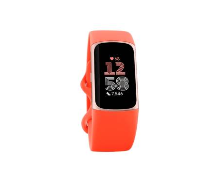 Смарт-годинник Fitbit Charge 6 Coral / Champagne Gold Aluminum (GA05184-GB)