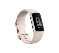 Смарт-часы Fitbit Charge 6 Porcelain / Silver Aluminum (GA05185-GB)