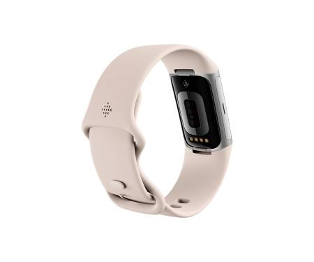 Смарт-часы Fitbit Charge 6 Porcelain / Silver Aluminum (GA05185-GB)