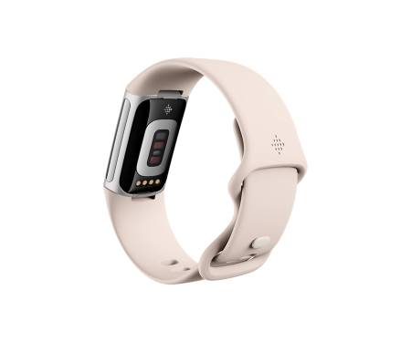 Смарт-часы Fitbit Charge 6 Porcelain / Silver Aluminum (GA05185-GB)
