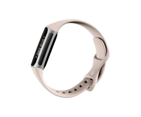 Смарт-часы Fitbit Charge 6 Porcelain / Silver Aluminum (GA05185-GB)