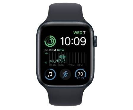 Apple Watch SE 2 GPS + Cellular 44mm Midnight Alu. Case w. Midnight Sport Band S/M (MRH43/MRH63) 2
