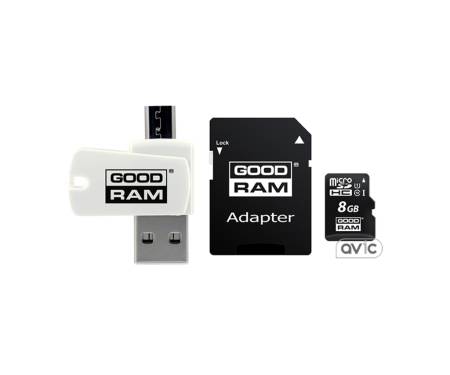 Карта памяти GOODRAM 32 GB microSDHC class 10 UHS-I 3 in 1 M1A4-0320R11