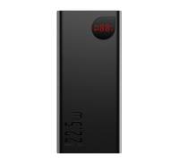 Внешний аккумулятор (павербанк) Baseus Adaman Metal Digital Display 20000mAh 22.5W Black (PPAD070101)