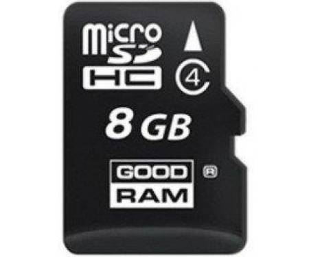GOODRAM 8 GB microSDHC class 4 + SD Adapter M40A-0080R11