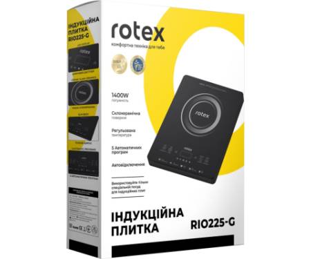 Настільна плита Rotex RIO225-G