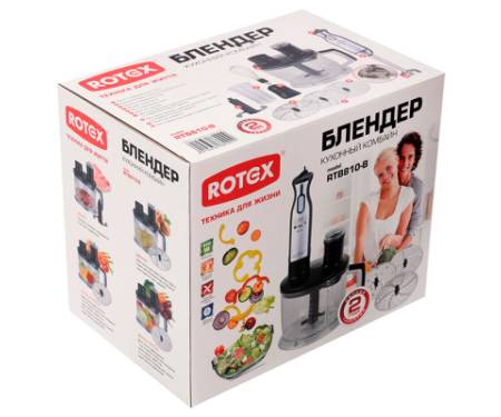 Блендер Rotex RTB810-B + RBA81-J Bundle (641168)