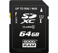 GOODRAM 64 GB SDXC class 10 UHS-I S1A0-0640R11