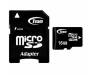 TEAM 16 GB microSDHC Class 10 + SD Adapter TUSDH16GCL1003
