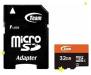 TEAM 32 GB microSDHC UHS-I + SD Adapter TUSDH32GUHS03