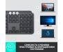 Клавіатура Logitech MX Keys Advanced for Business Wireless Illuminated UA Graphite (920-010251)