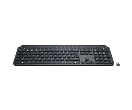 Клавіатура Logitech MX Keys Advanced for Business Wireless Illuminated UA Graphite (920-010251)