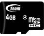 TEAM 4 GB microSDHC Class 4 + SD Adapter TUSDH4GCL403