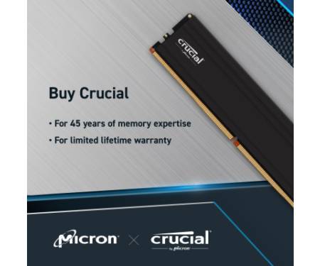 Модуль пам'яті для комп'ютера DDR5 32GB (2x16GB) 5600 MHz Pro Micron (CP2K16G56C46U5)