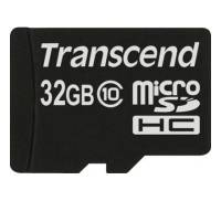 Transcend 32 GB microSDHC class 10 TS32GUSDC10